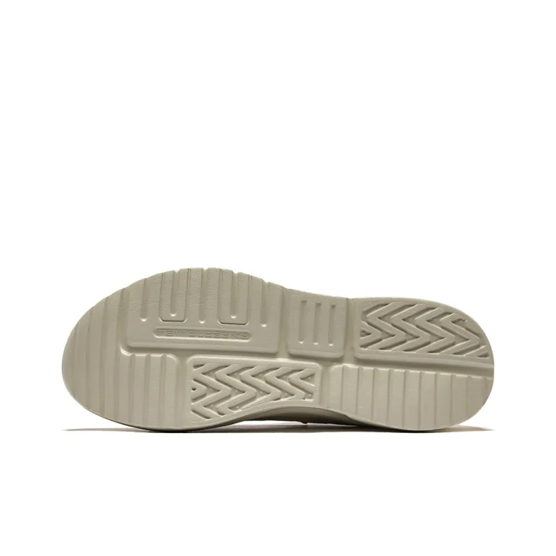 Erke Durable Breathable Lightweight Low Top Casual Shoes Men's Light Dusty Gray-4