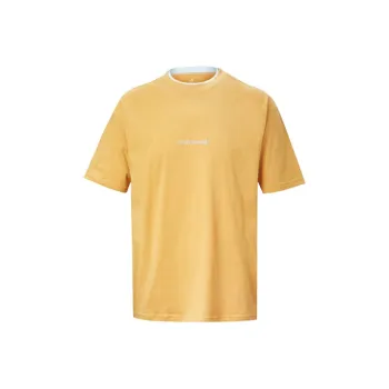 Converse T Shirts Men Yellow
