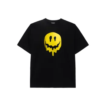 Balenciaga Large Fit Smiley T Shirt