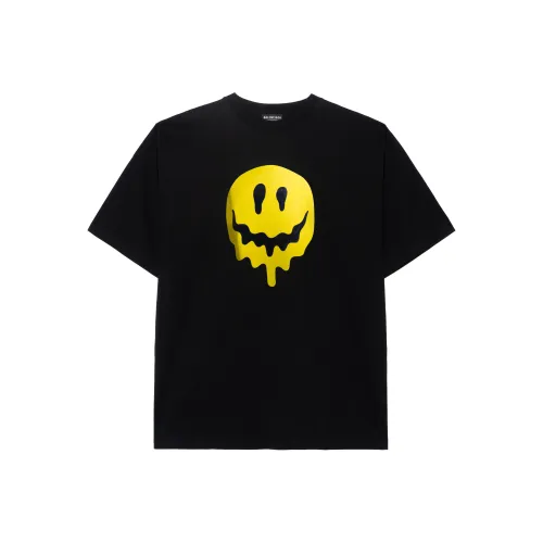 Balenciaga Smiley Face Print T shirt