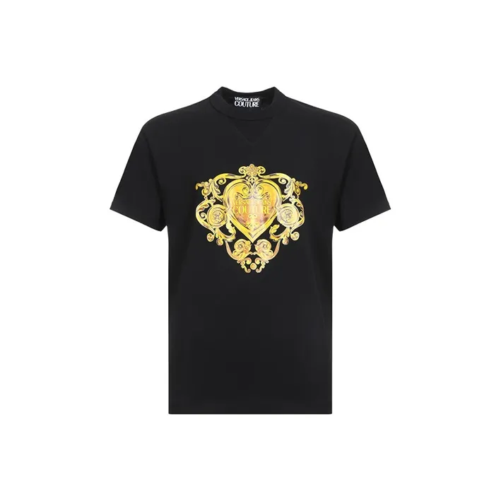 VERSACE JEANS COUTURE T Shirt Men's Black-0