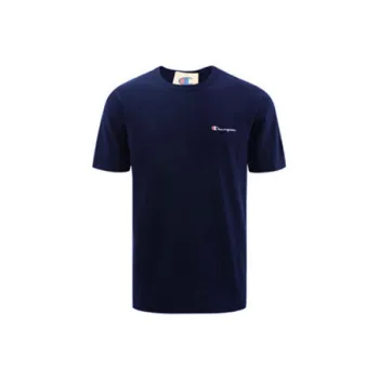 Champion T Shirt US Version Unisex Navy Blue