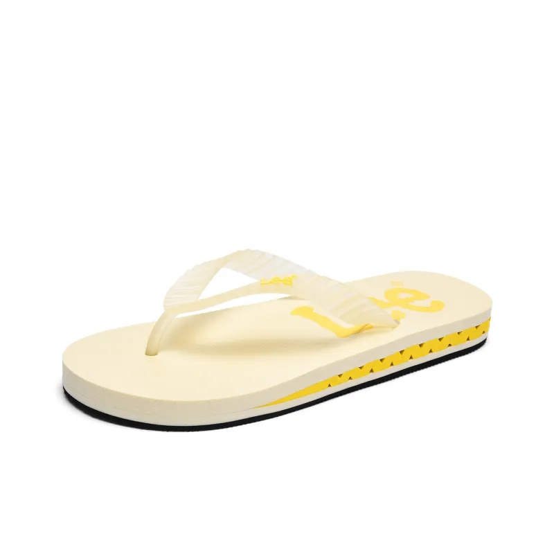 Lee EVA Rubber Sole Odor Resistant Abrasion Resistant Slip Resistant Flip Flops Men's-8