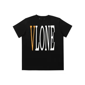 VLONE T Shirt Unisex Black Yellow