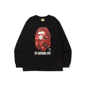 A BATHING APE Color Camo By Bathing Ape Online Exclusive L/S Tee FW21