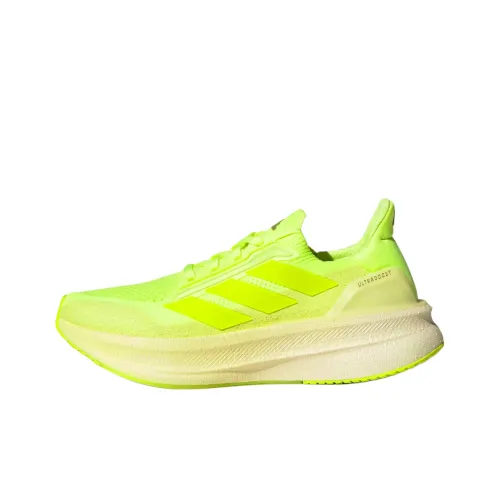 Adidas ULTRABOOST 5X Anti Slip Wear Resistant Low Top Running Shoes Women's Yellow