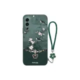 Night Green-DW Floral Bird Butterfly Chain Green+Floral Bracelet