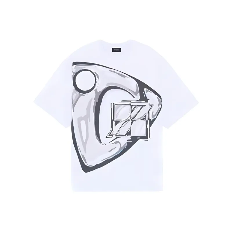 WE11DONE T Shirts Men White-0