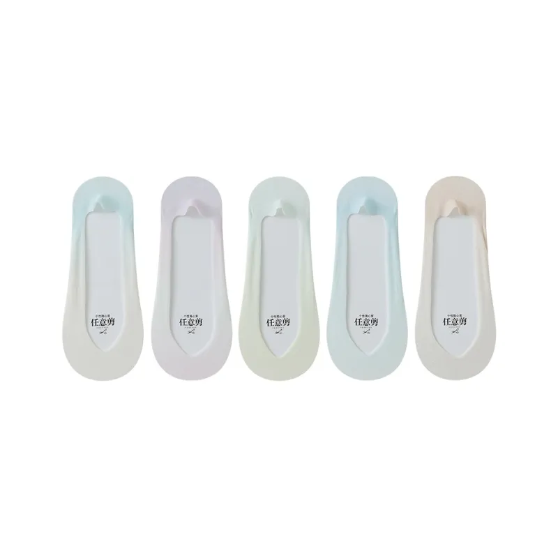 Caramella No Show Socks Women's 5 Pack-0