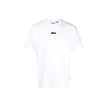 GCDS Logo Detailed Crewneck T Shirt
