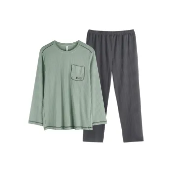 Xuan Liang Pajama Set Men's Pine Frost Green