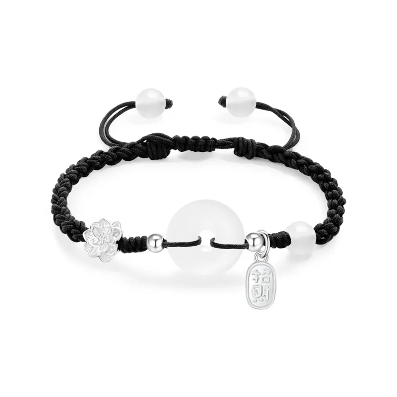 Love Link Chalcedony Bracelets Unisex-2