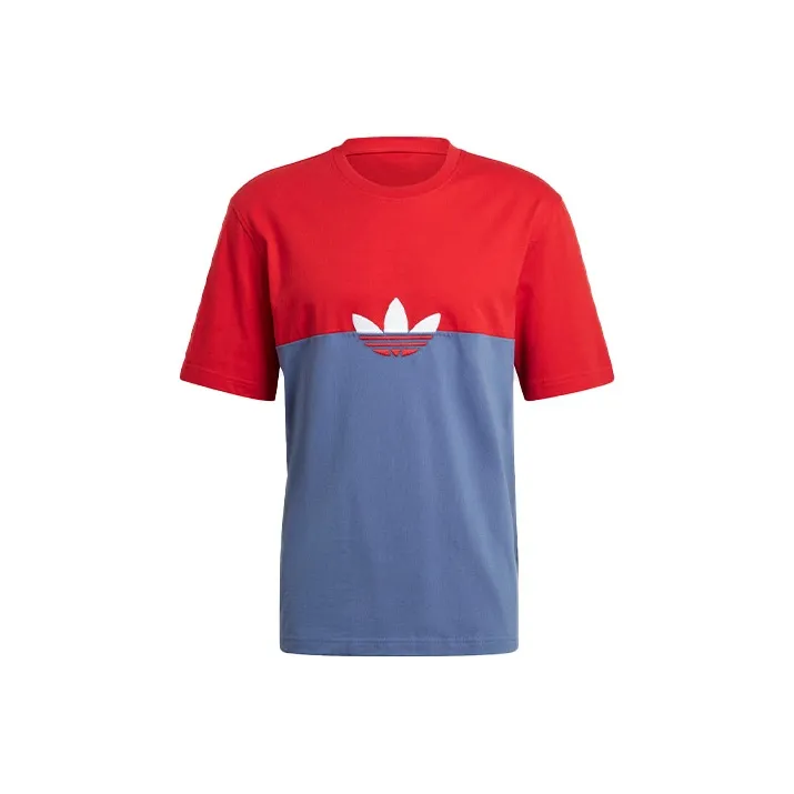 Adidas Originals Adicolor T Shirts Men Blue, Red & Multicolor-0