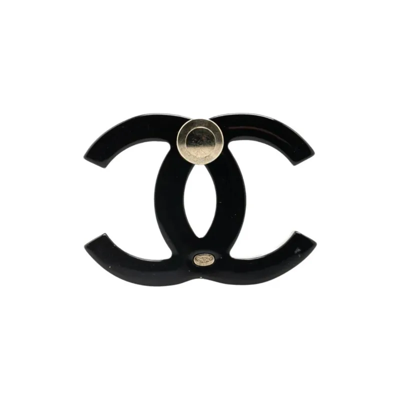CHANEL 2006 Cc Resin Faux Pearl Charms Brooch Costume Brooch-1