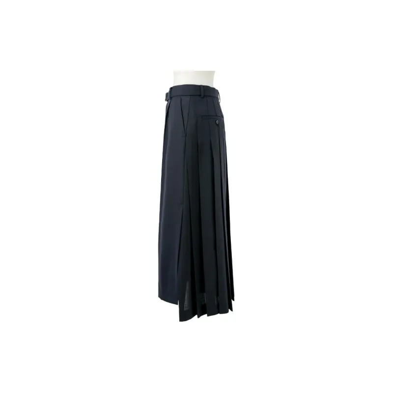 Sacai Suiting Midi Skirt-2