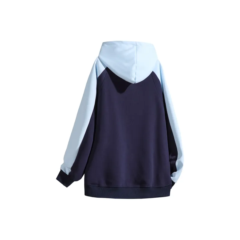 Stillslow Sweatshirt Unisex Light Blue & Navy Blue-1