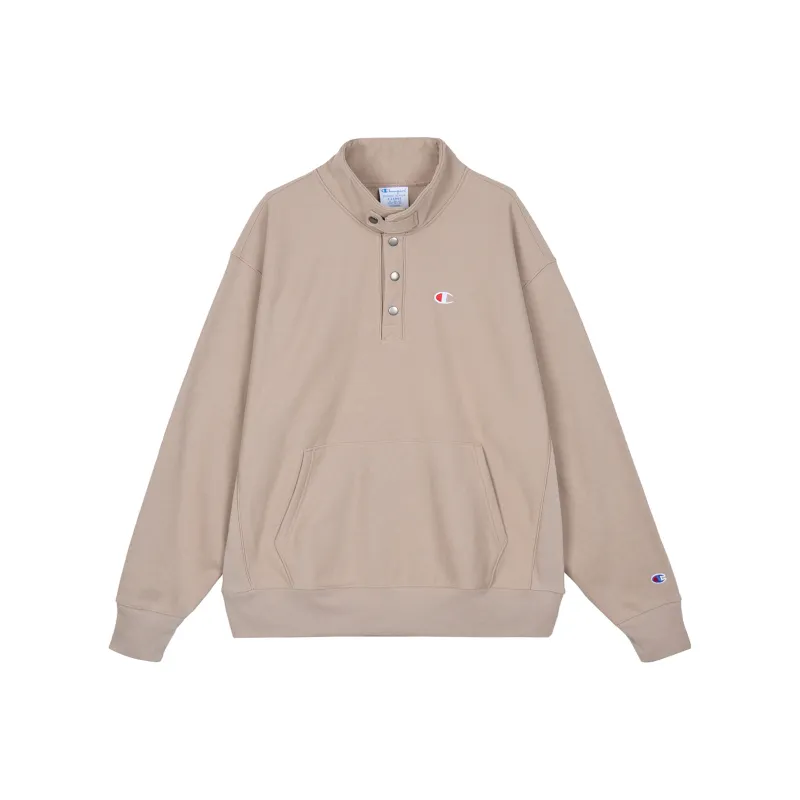 Champion Sweatshirts Unisex Khaki-0