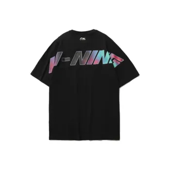LINING Sports Fashion Collection T Shirts Men Black