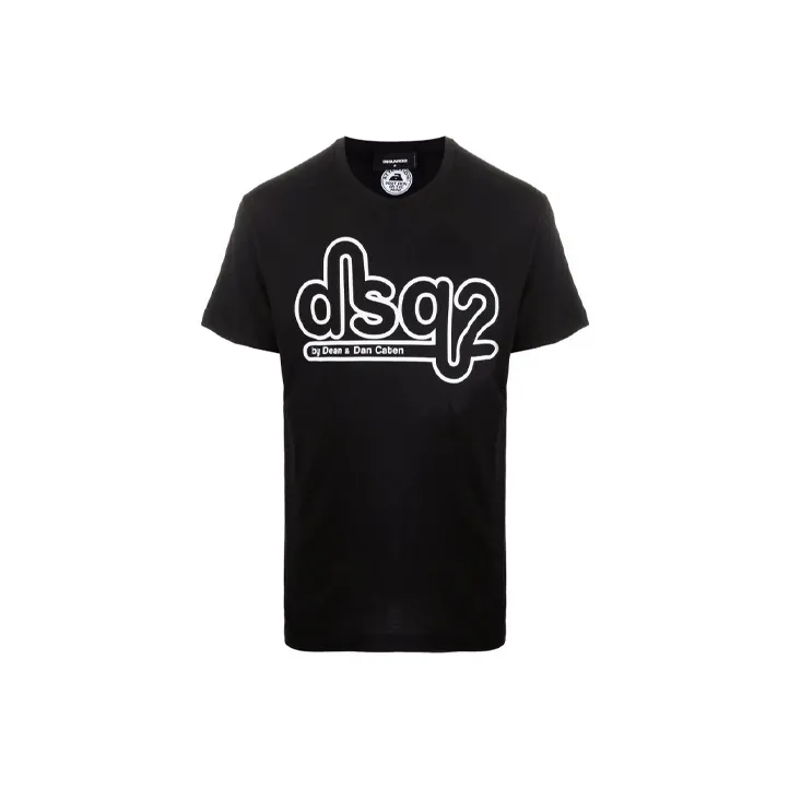 Dsquared2 Cigarette Fit Bubble Dsq2 Logo T Shirt-0