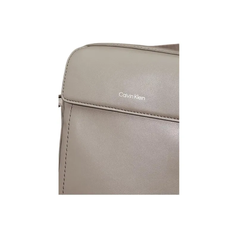 CALVIN KLEIN Artificial Leather Reporter Bag Shoulder Bag Crossbody Bag Small Size Men's Rock Ridge-3