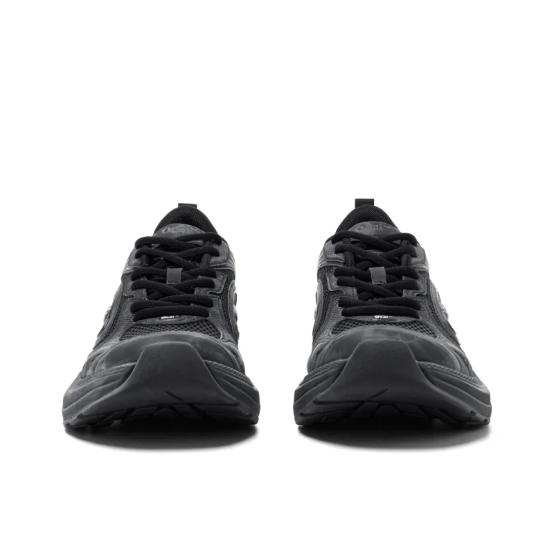 Ocai Slip Resistant And Abrasion Resistant Coverage Low Top Casual Running Shoes Unisex Faded Black-2