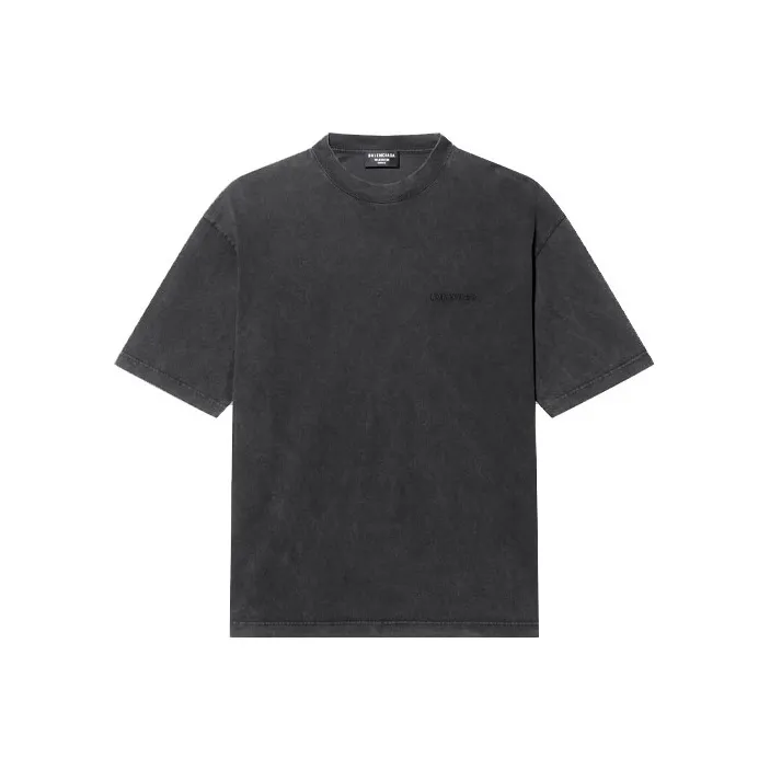 Balenciaga T Shirts Men Gray-0
