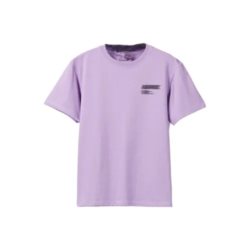 AFFIX FW21 Straight T-Shirt Unisex Purple