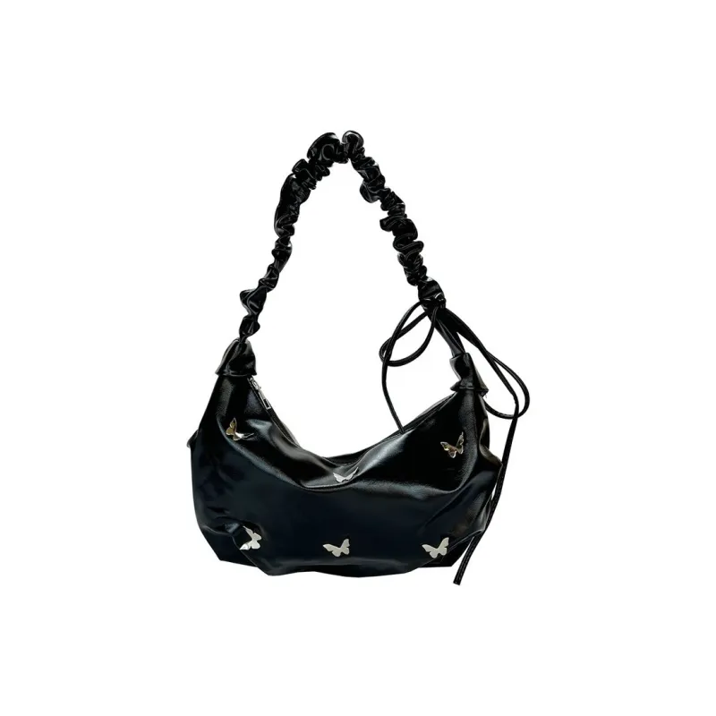 Dusen Kangaroo PU Crossbody Bag Regular Women's Brown/Black-0