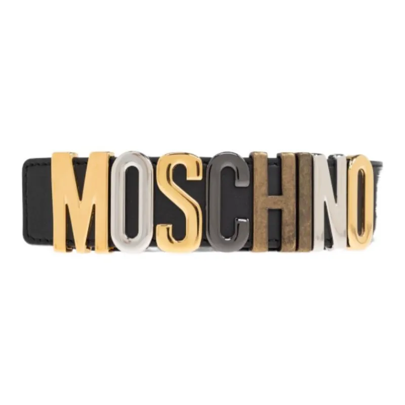 MOSCHINO Logo Lettering Belt-0