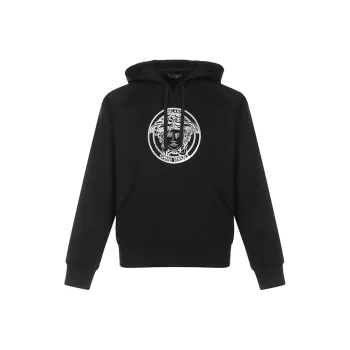 VERSACE Embroidered Medusa Hoodie