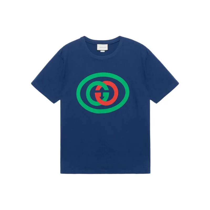 GUCCI T Shirts Men Dark Blue-0