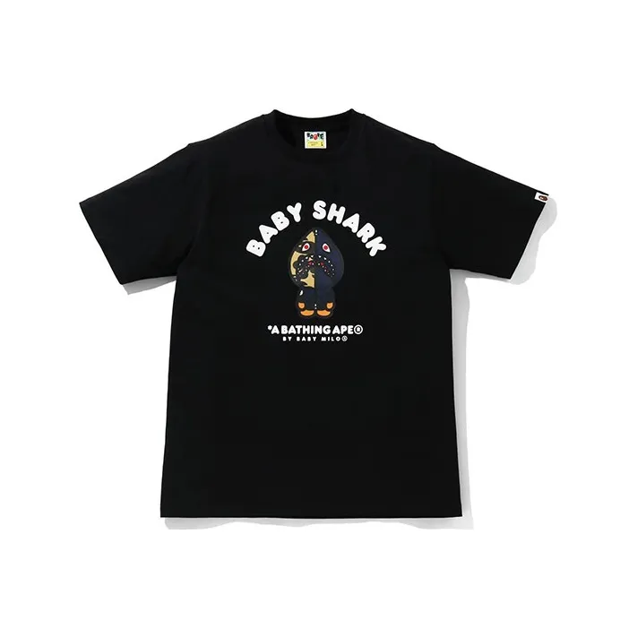 Bape Baby Milo Shark College Tee-2