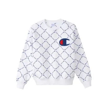 Champion Crew Neck Regular Sweatshirt Japan Version Men's White