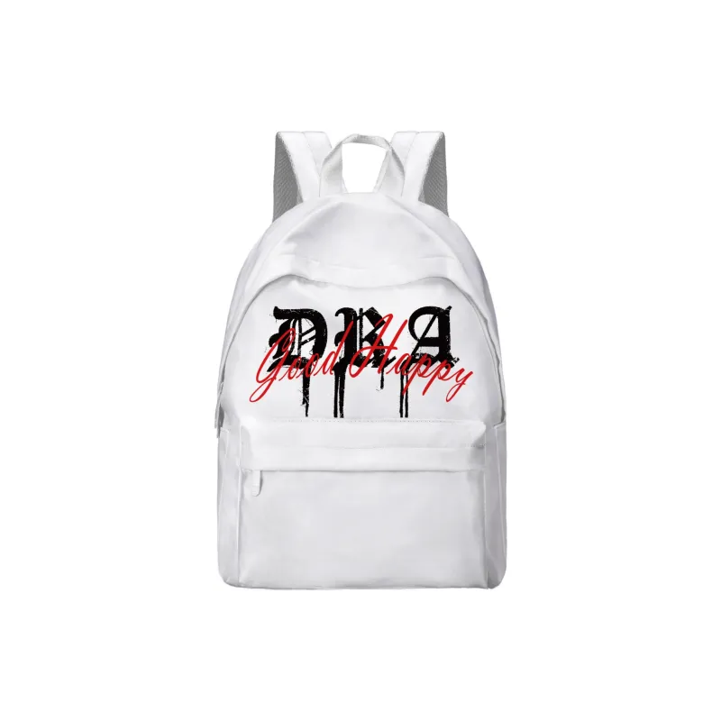 DRACONITE Polyester Backpack Laptop Bags Unisex White-22