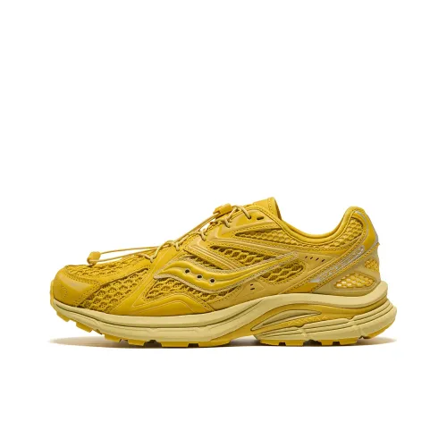 Saucony Kinvara 4 Anti Slip Wear Resistant Low Top Casual Running Shoes Unisex Yellow