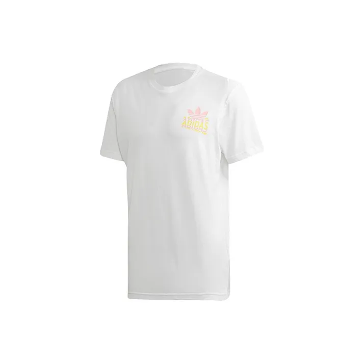 Adidas Originals T Shirts Men White-0
