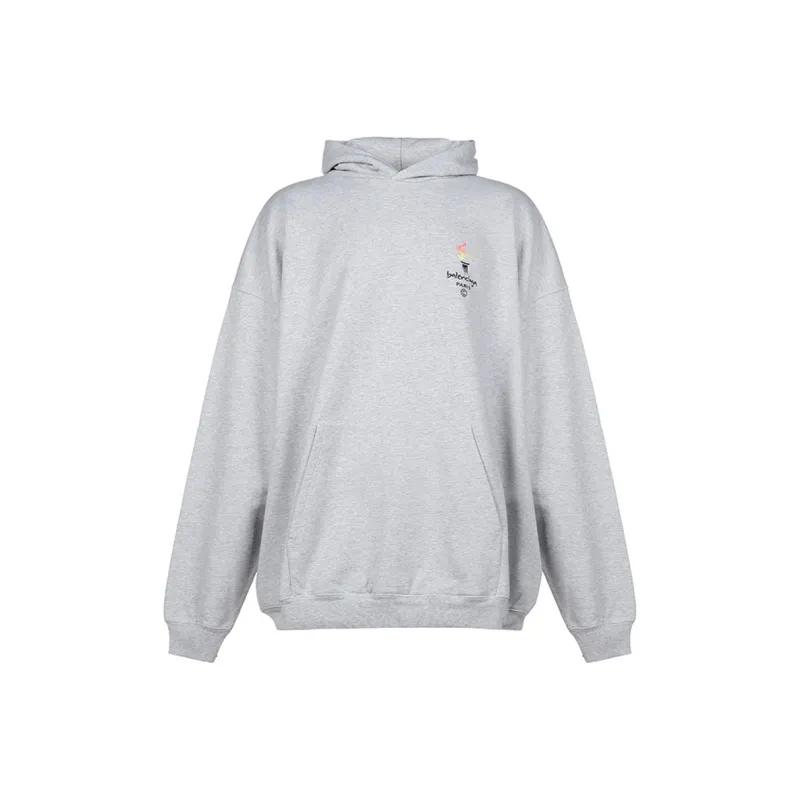 Balenciaga Sweatshirt Men's Gray-0