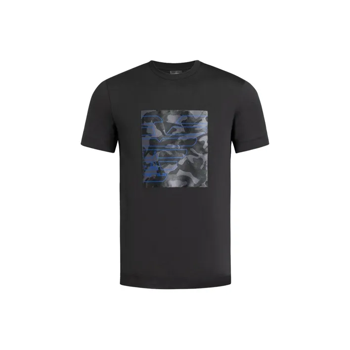 EMPORIO ARMANI T Shirts Men Black-0