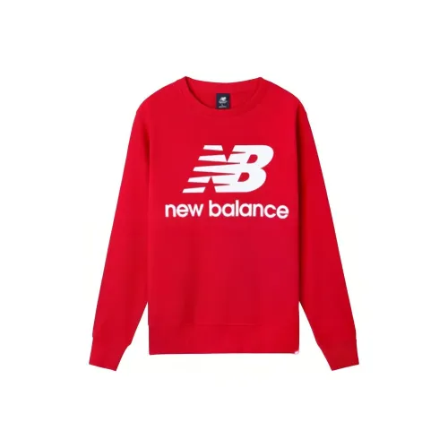 New Balance LS Sweatshirt Men's Red