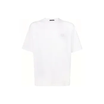Acne Studios Face Logo Patch Crewneck T Shirt