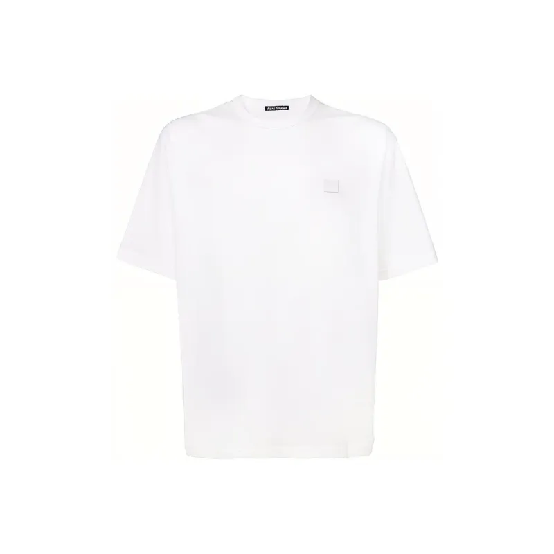 Acne Studios Face Logo Patch Crewneck T Shirt-0