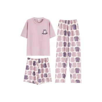 DanceBees Pajama Set Women's Purple