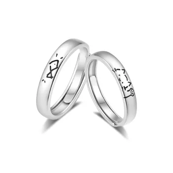 Inkopper Sterling Silver Rings Unisex