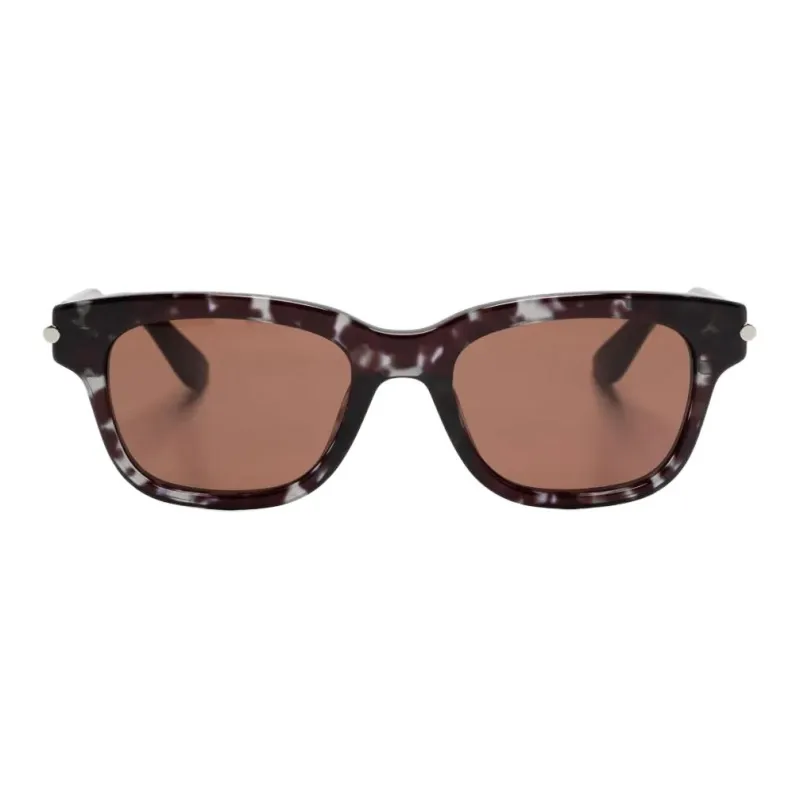 Alexander McQueen T Bar Rectangular Frame Sunglasses-1