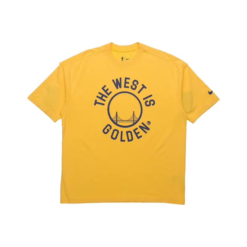 Nike Nike X NBA T Shirt Men's Amarillo Yellow-0