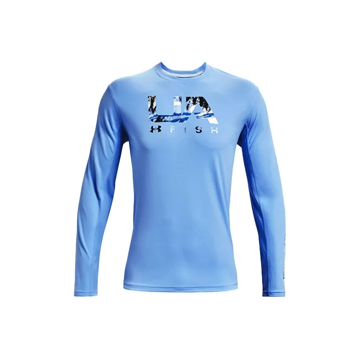 Under Armour Other Long-Sleeved T-Shirt Men's Caroline Blue-0
