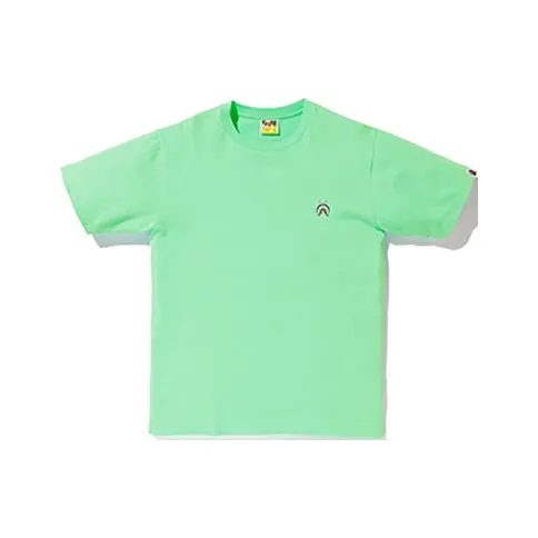 A BATHING APE Shark Series T-Shirt Unisex Green-0
