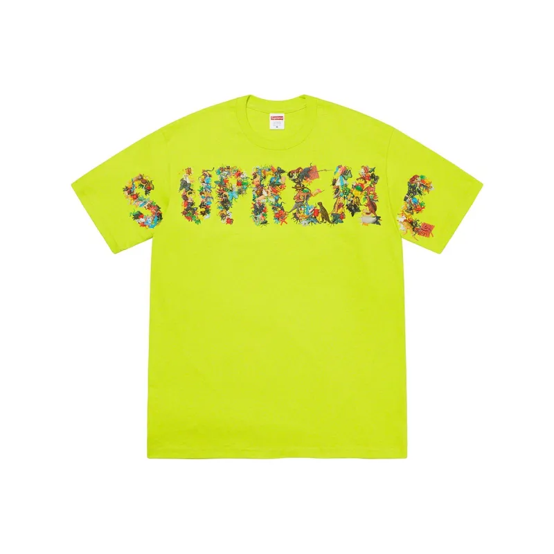Supreme Toy Pile Tee Ash Grey-2