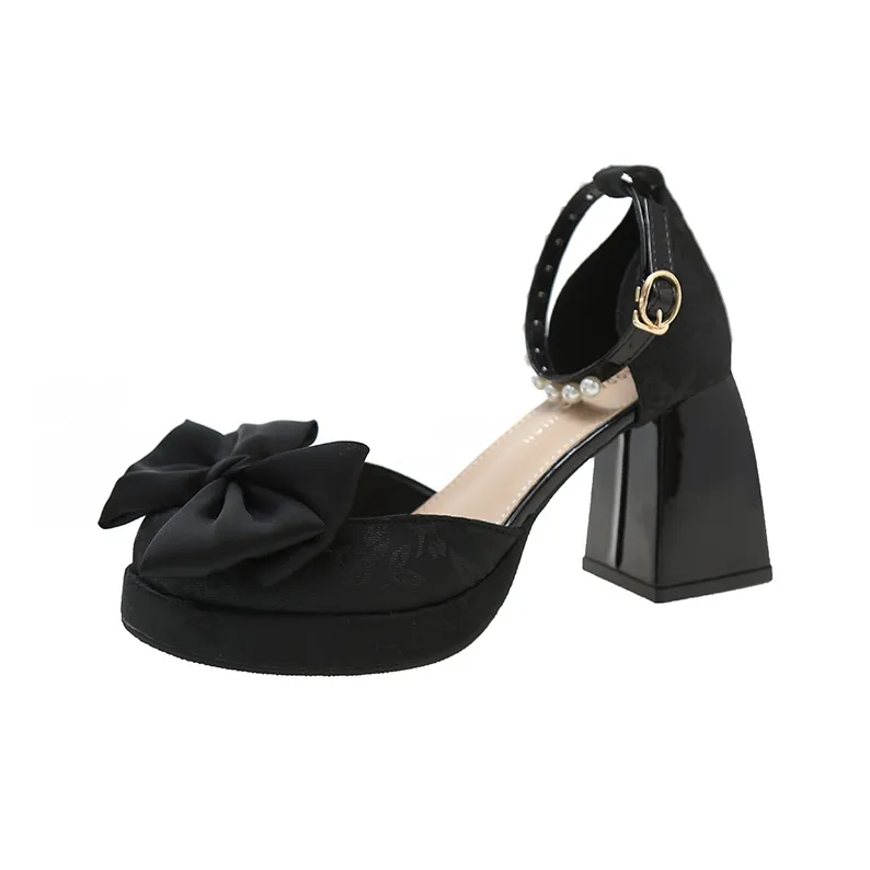 Betu Chunky Heel High Heels Women's-4