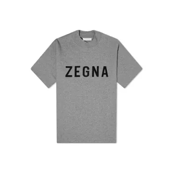 Zzegna X Fear Of God T Shirts Men Gray